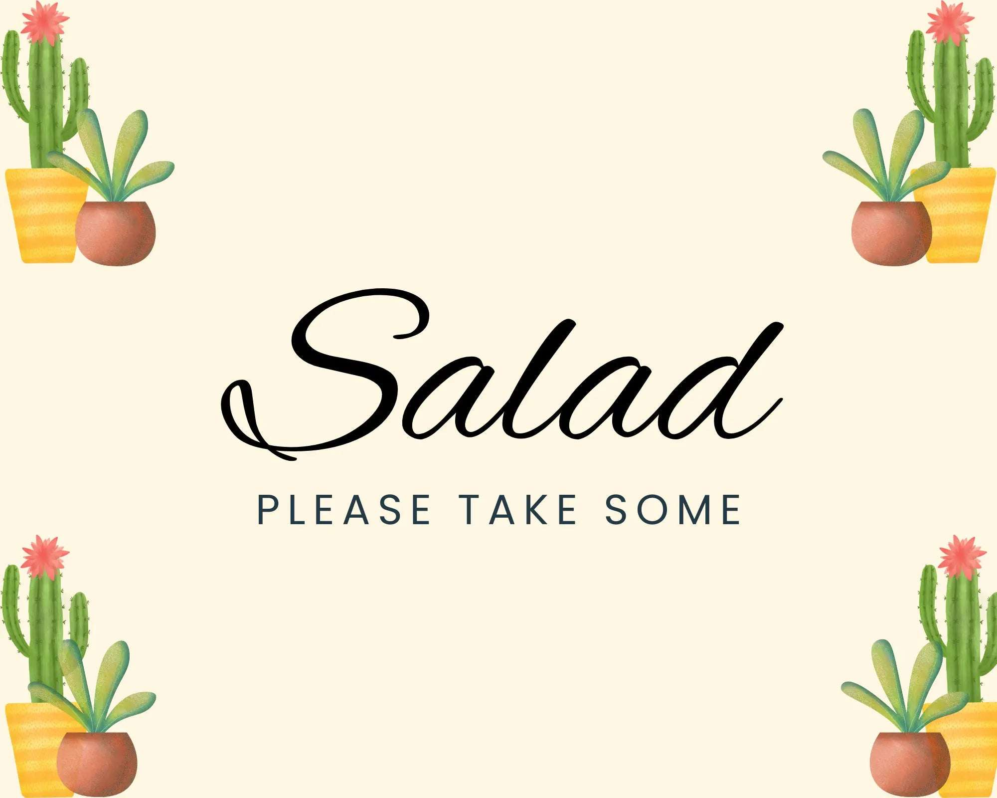 60th Sedona Destination Birthday Food Sign Canva Editable Template LuaSol Shoppe