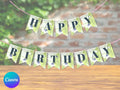 40th Birthday Bunting Winery Template LuaSol Shoppe