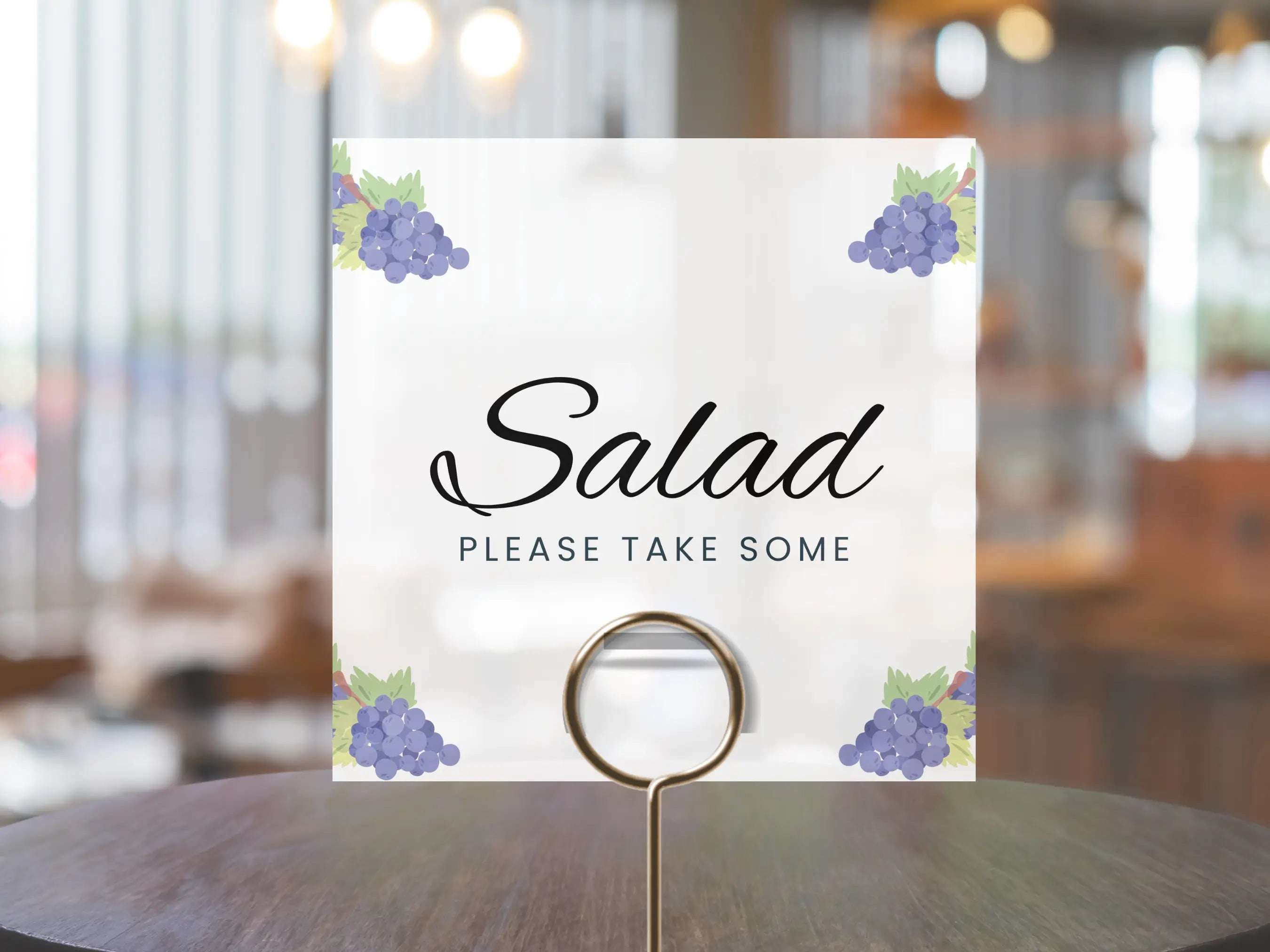 40th Winery Destination Birthday Food Sign Canva Editable Template LuaSol Shoppe