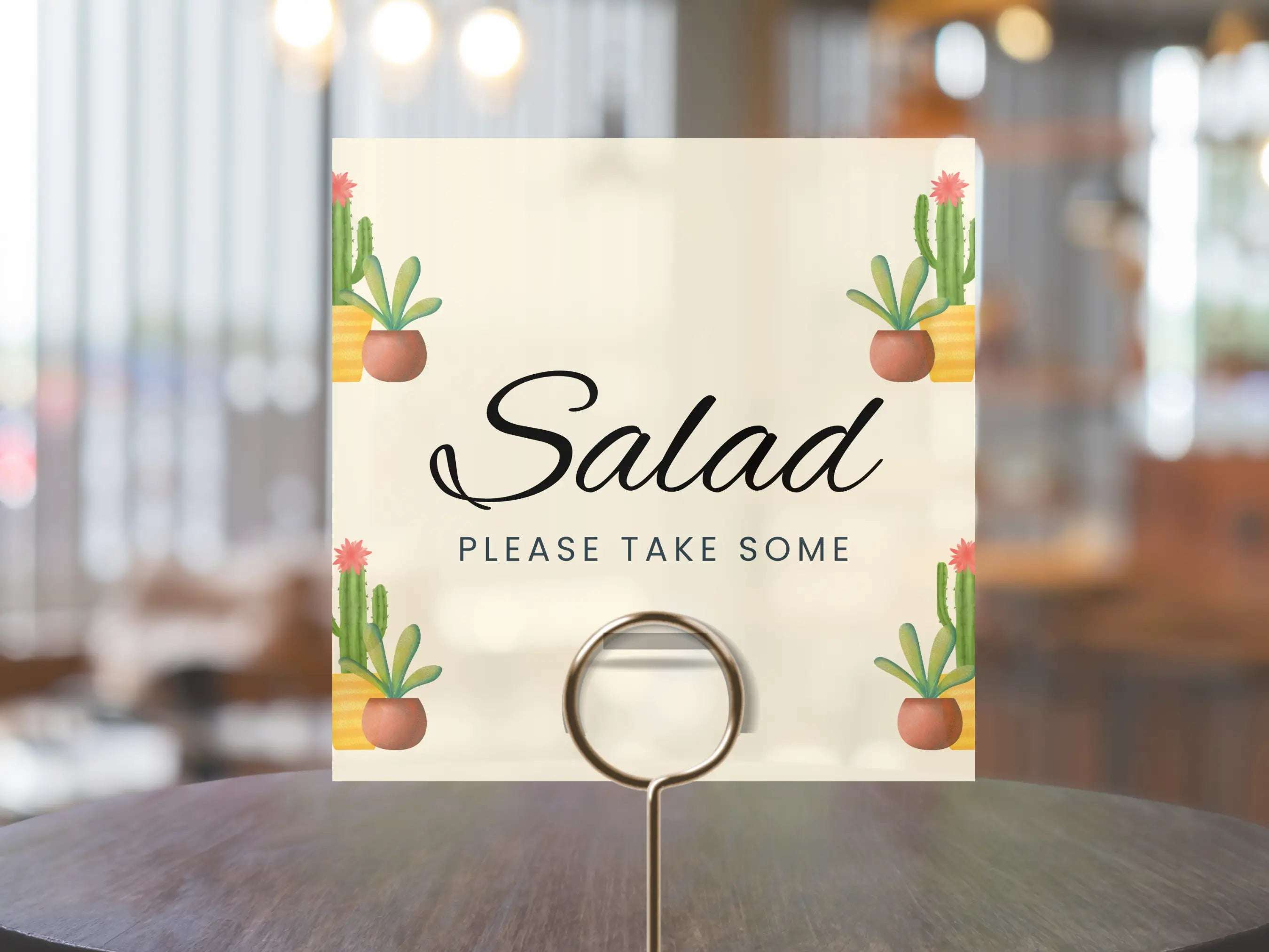 60th Sedona Destination Birthday Food Sign Canva Editable Template LuaSol Shoppe