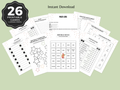 70th Birthday Party Games Printable Bundle | Spain Theme
